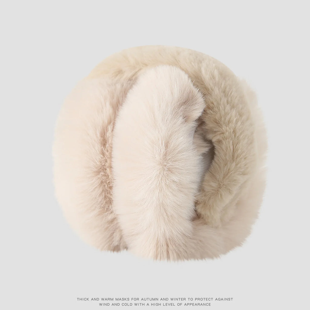 Winter Solid Soft Plush Ear Keep Warmer Earmuffs for Women Men Fashion Outdoor Sports Earflap Protection Ear-Muffs Ear Cover
